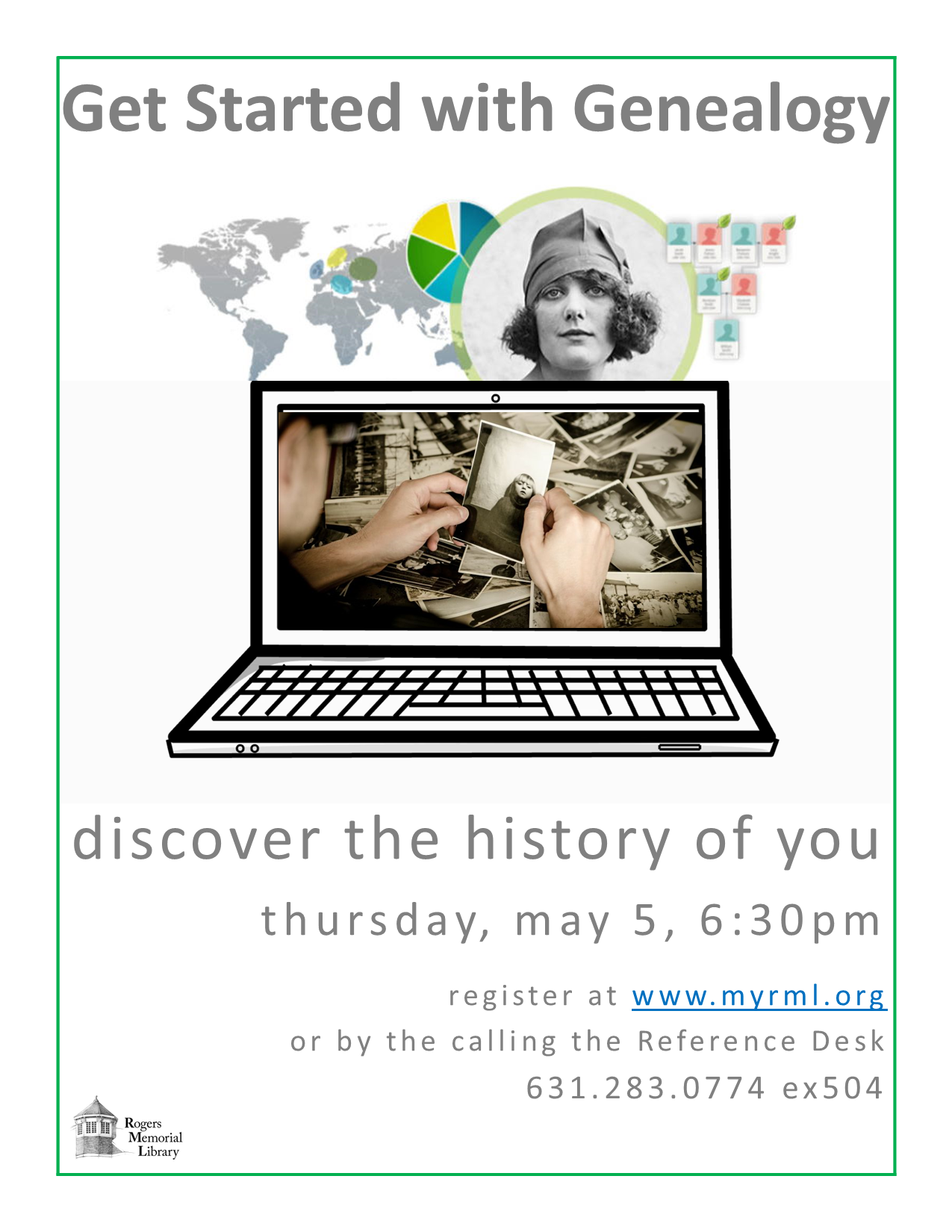 Get Started with Genealogy (In person)