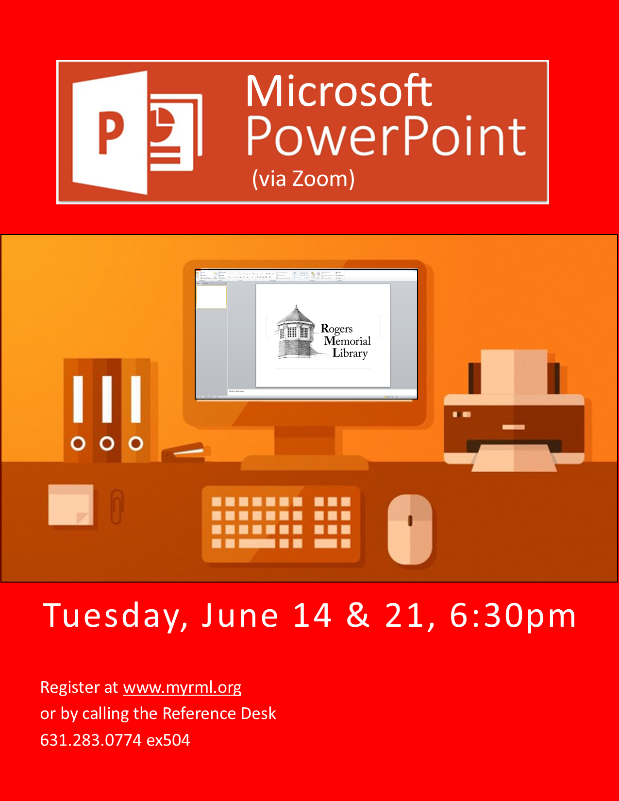 PowerPoint (via Zoom)