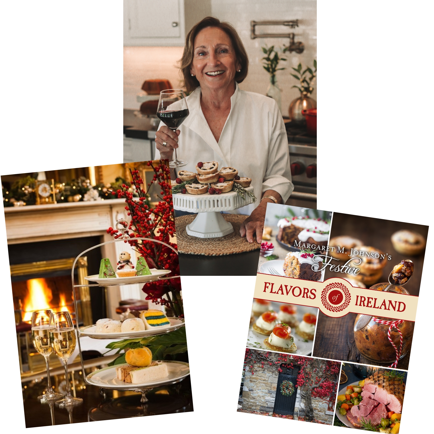 Holiday Tea Collage