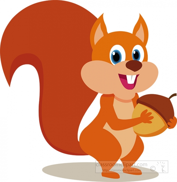 Squirrel cartoon