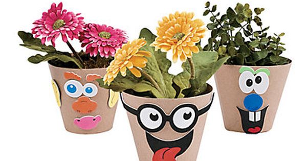 silly face planters