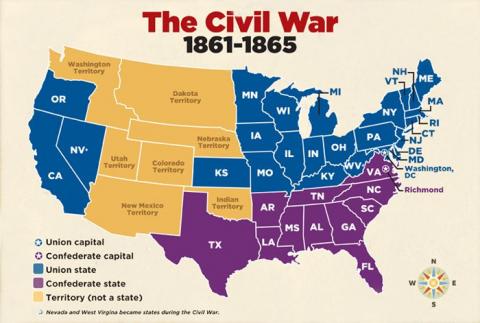 Civil War Map