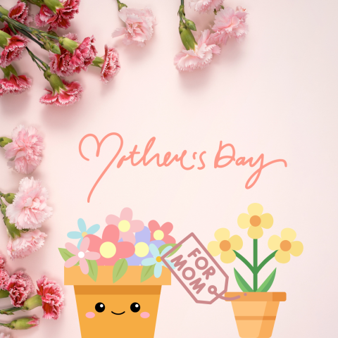 Mother's Day Flower Pots