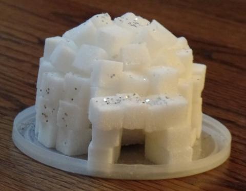 sugar cube igloo