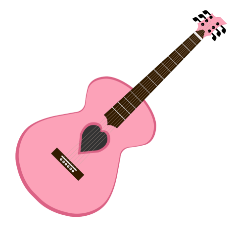 Pink Guitar