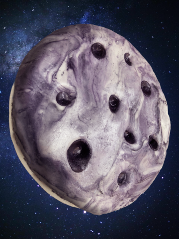 moon crater cookies