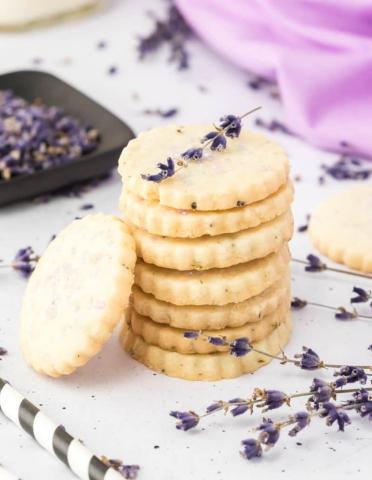 lavender shortbread