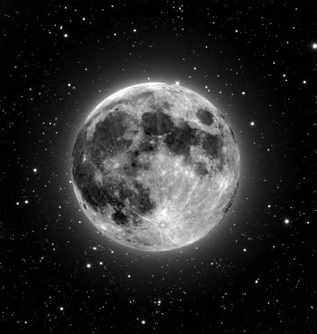 moon and stars