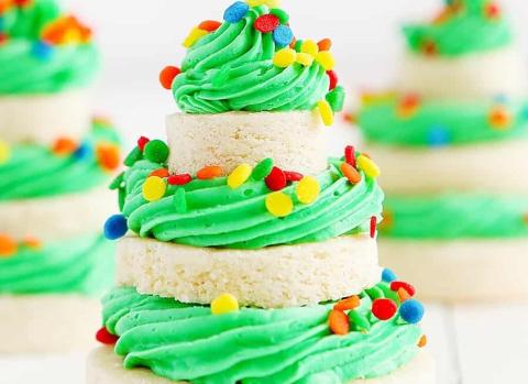 Sugar Cookie Holiday Trees