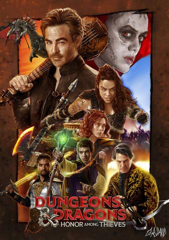 Dungeons and Dragons Movie Poster