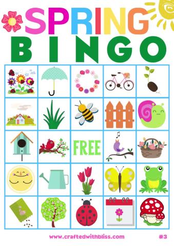 spring bingo