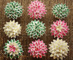 marshmallow flower cupcakes