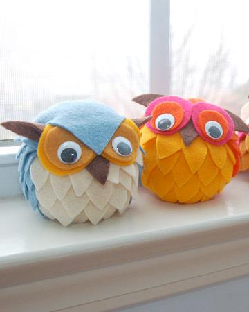 Felt Owls