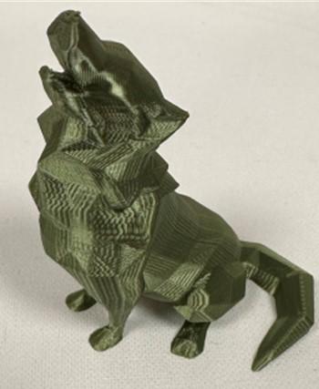 3d printed wolf