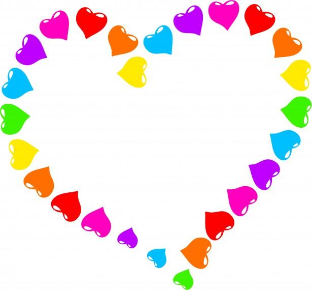 rainbow heart