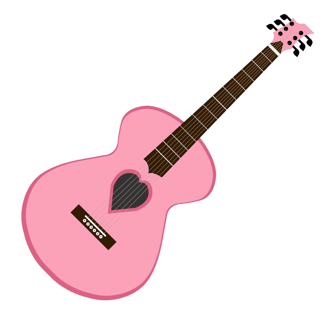 Pink Guitar