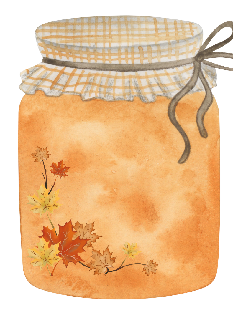 Fall Themed Jar