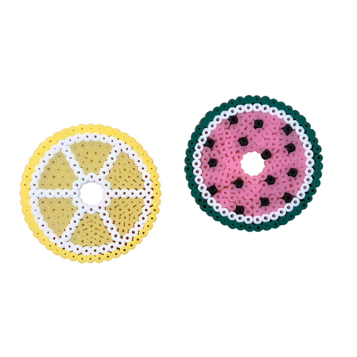 Perler Bead Tumbler Tops