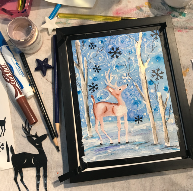 Winter Deer (Amanda)