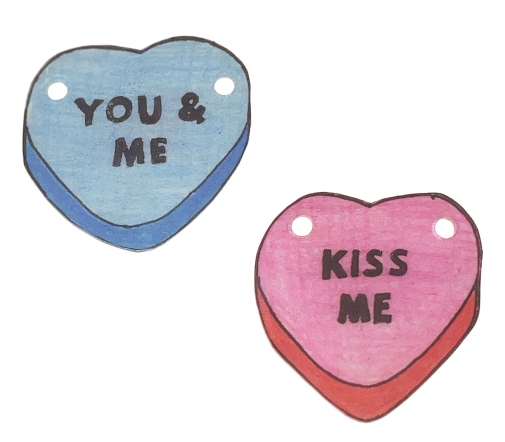 Shrinky Dink Hearts